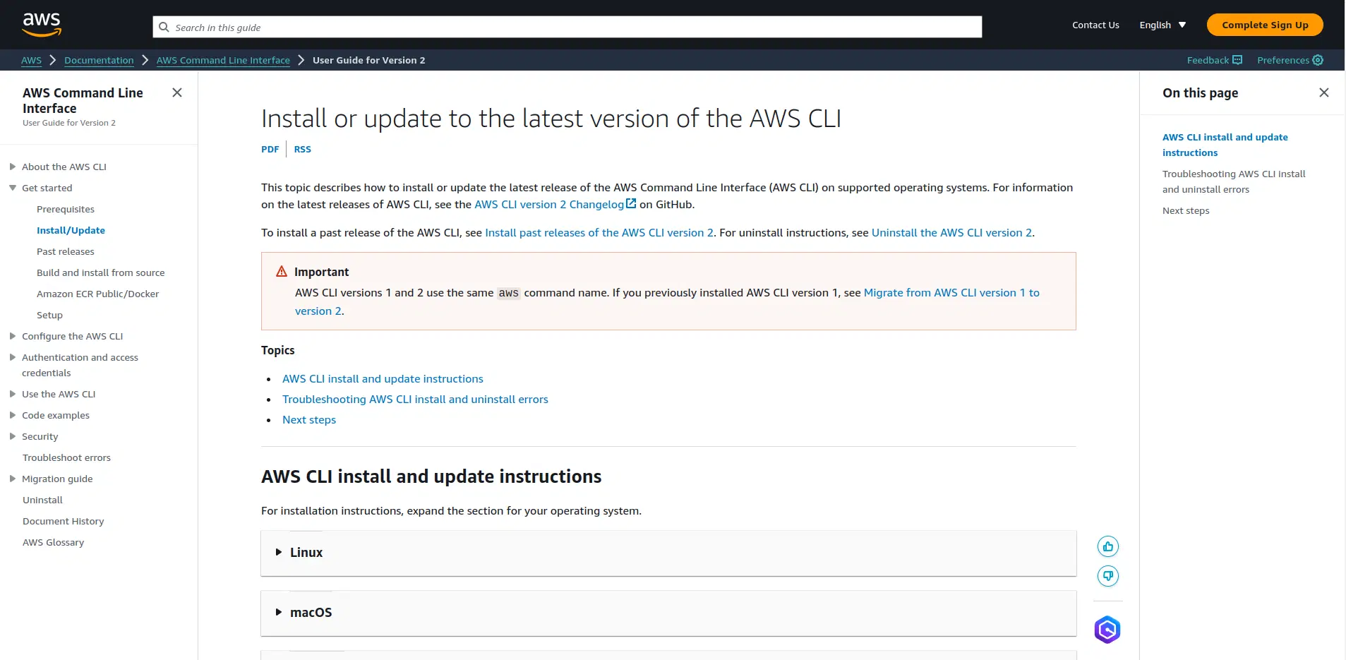 Access Account AWS