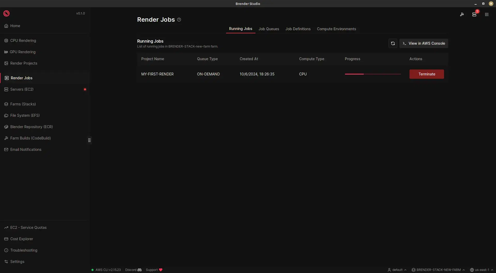 Check Running Jobs