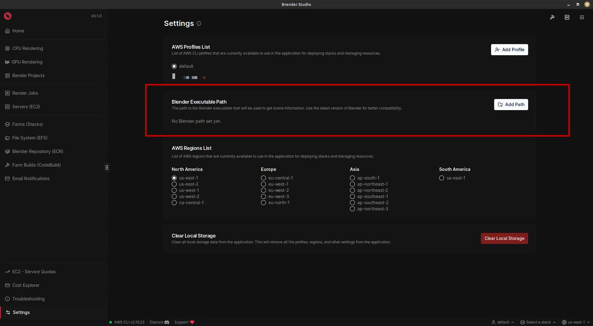 Set Permissions AWS